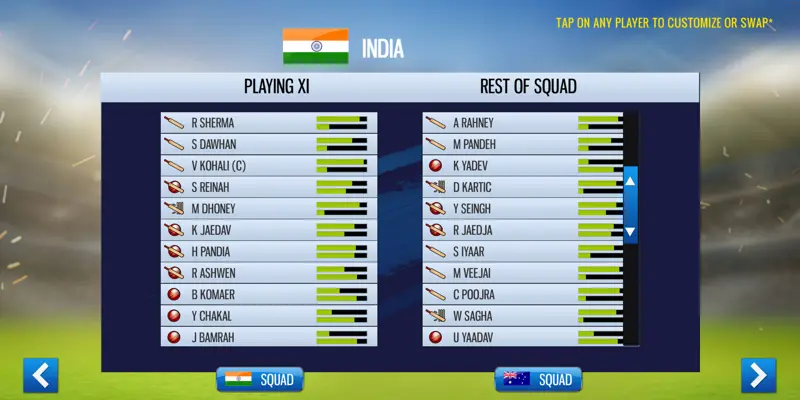 World Cricket Battle 2 android App screenshot 7